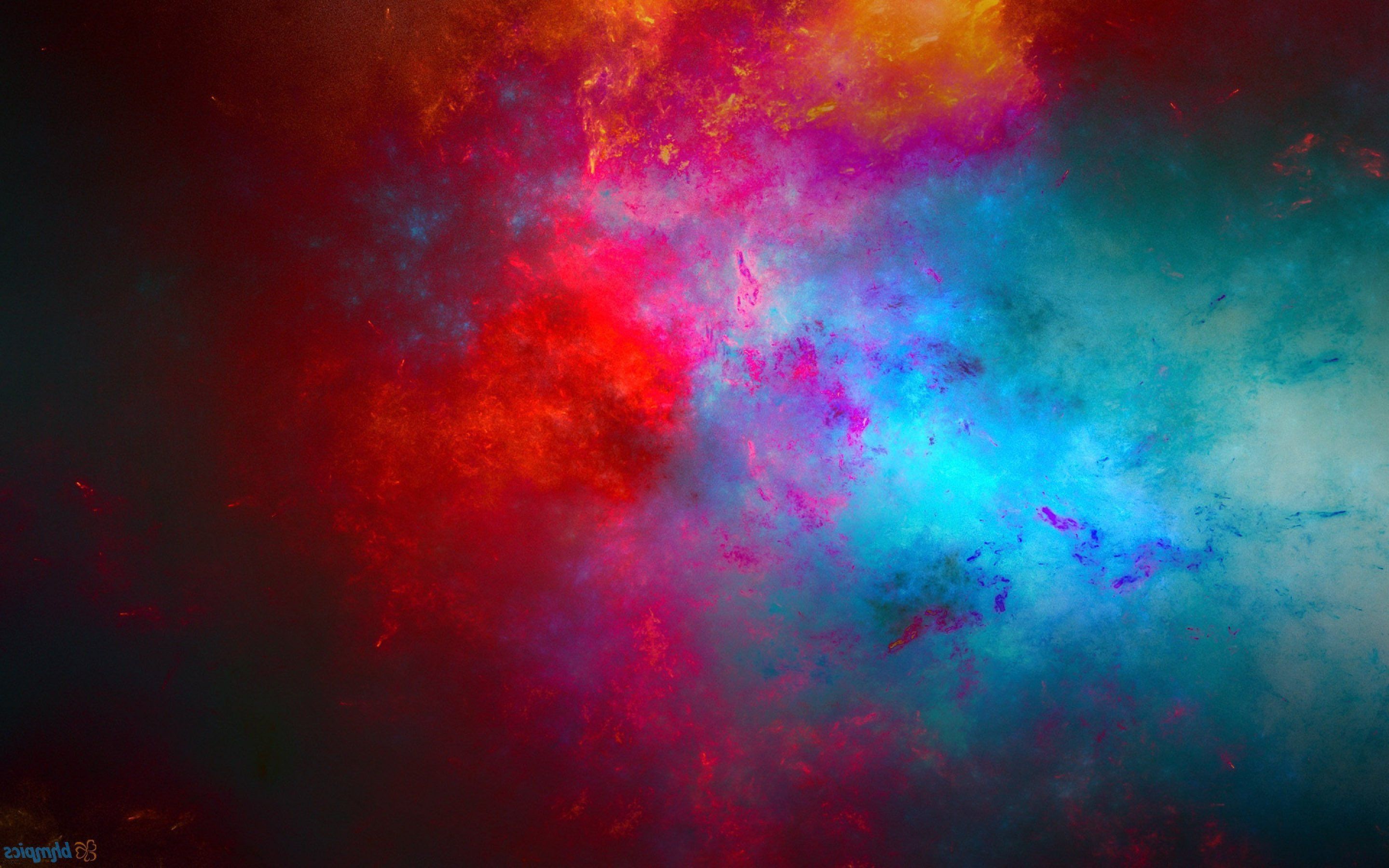 Red and Blue Galaxy Wallpapers on WallpaperDog