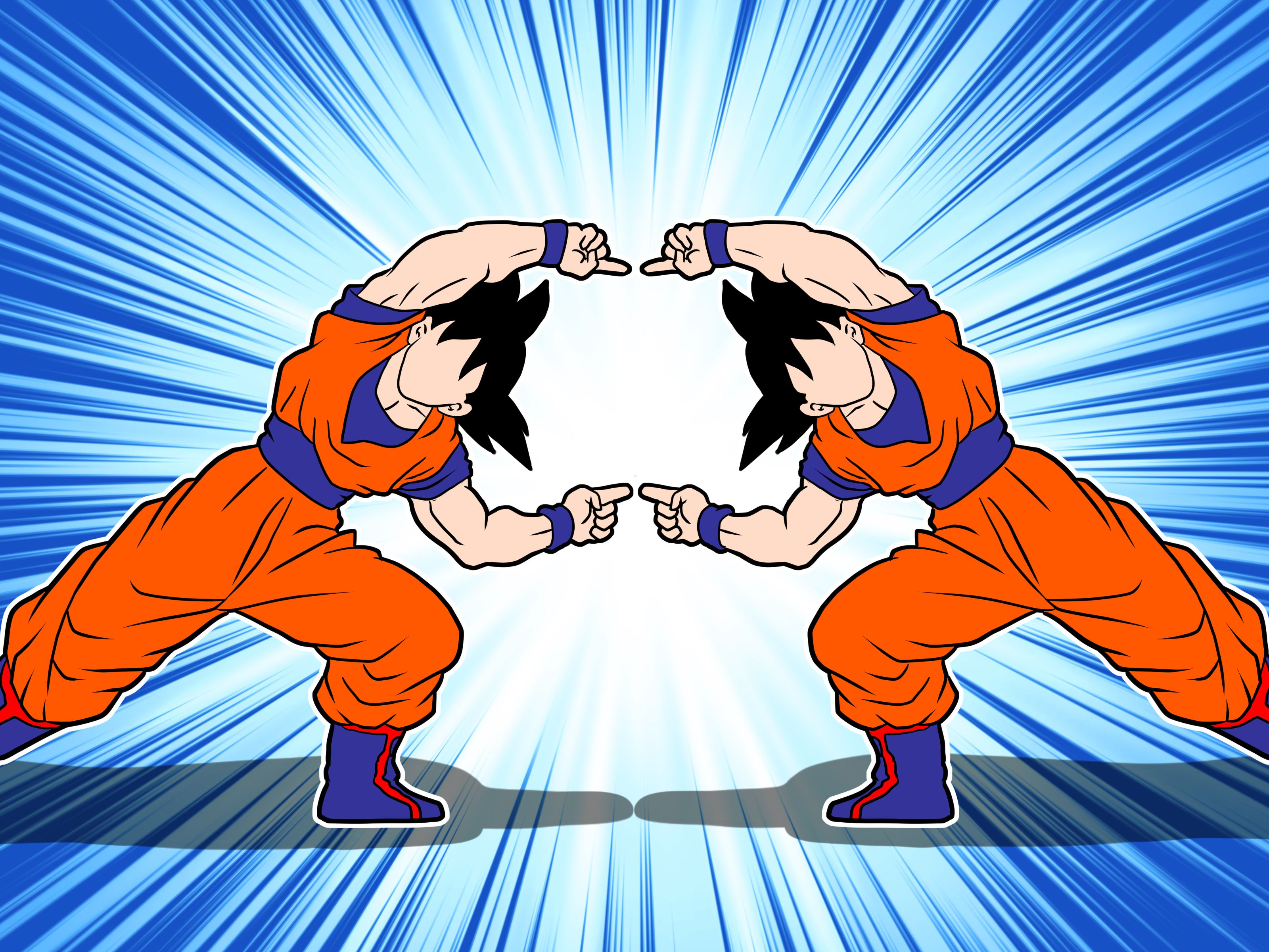 Goku And Vegeta Fusion Wallpaper