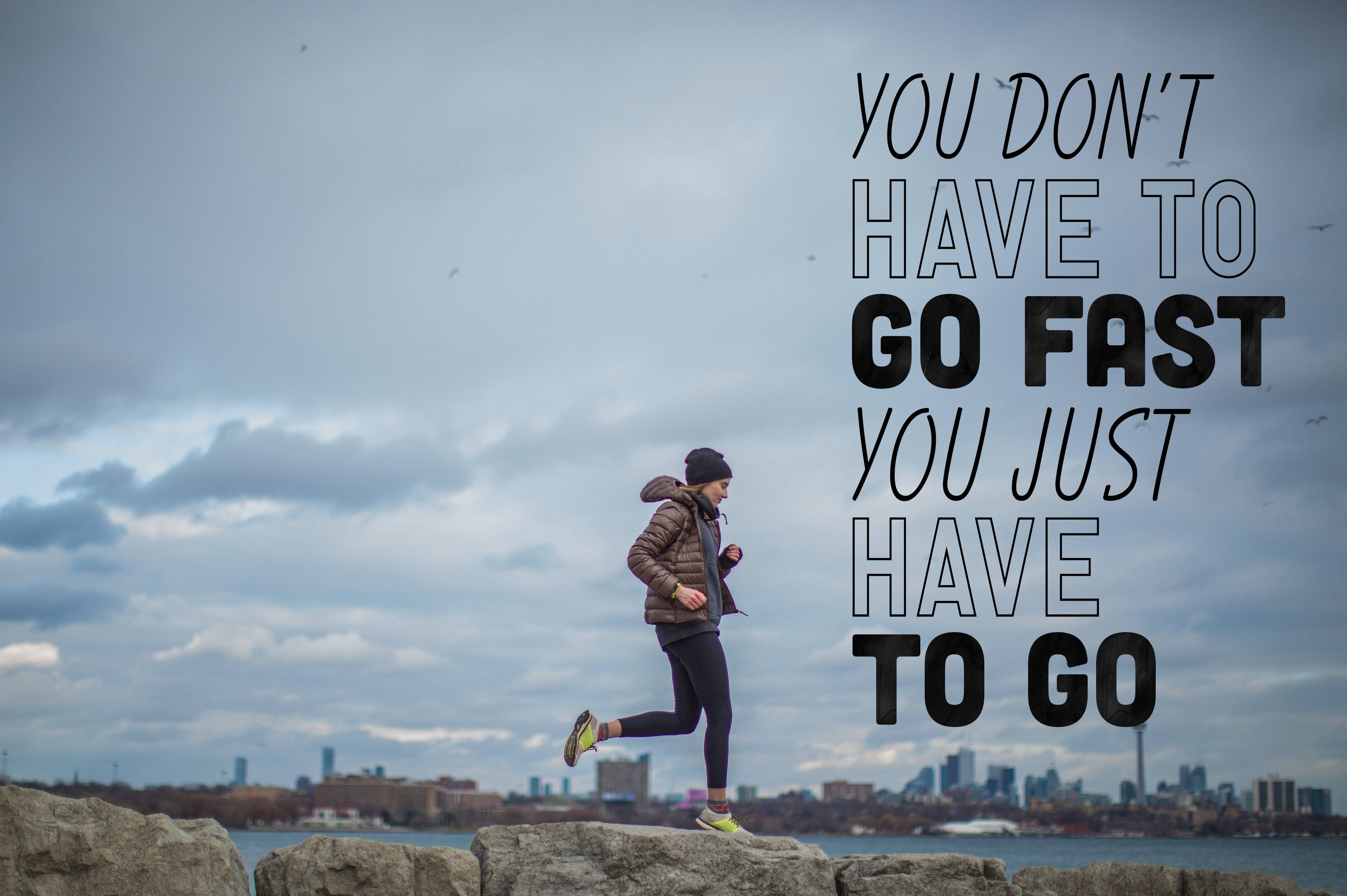 Running Quote Wallpaper