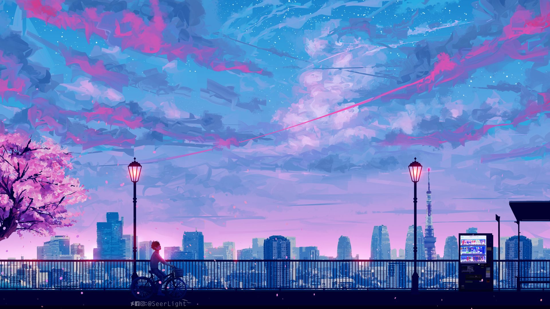 Buy 5 Anime Aesthetic Backgrounds Youtube Backgrounds Desktop Online in  India  Etsy