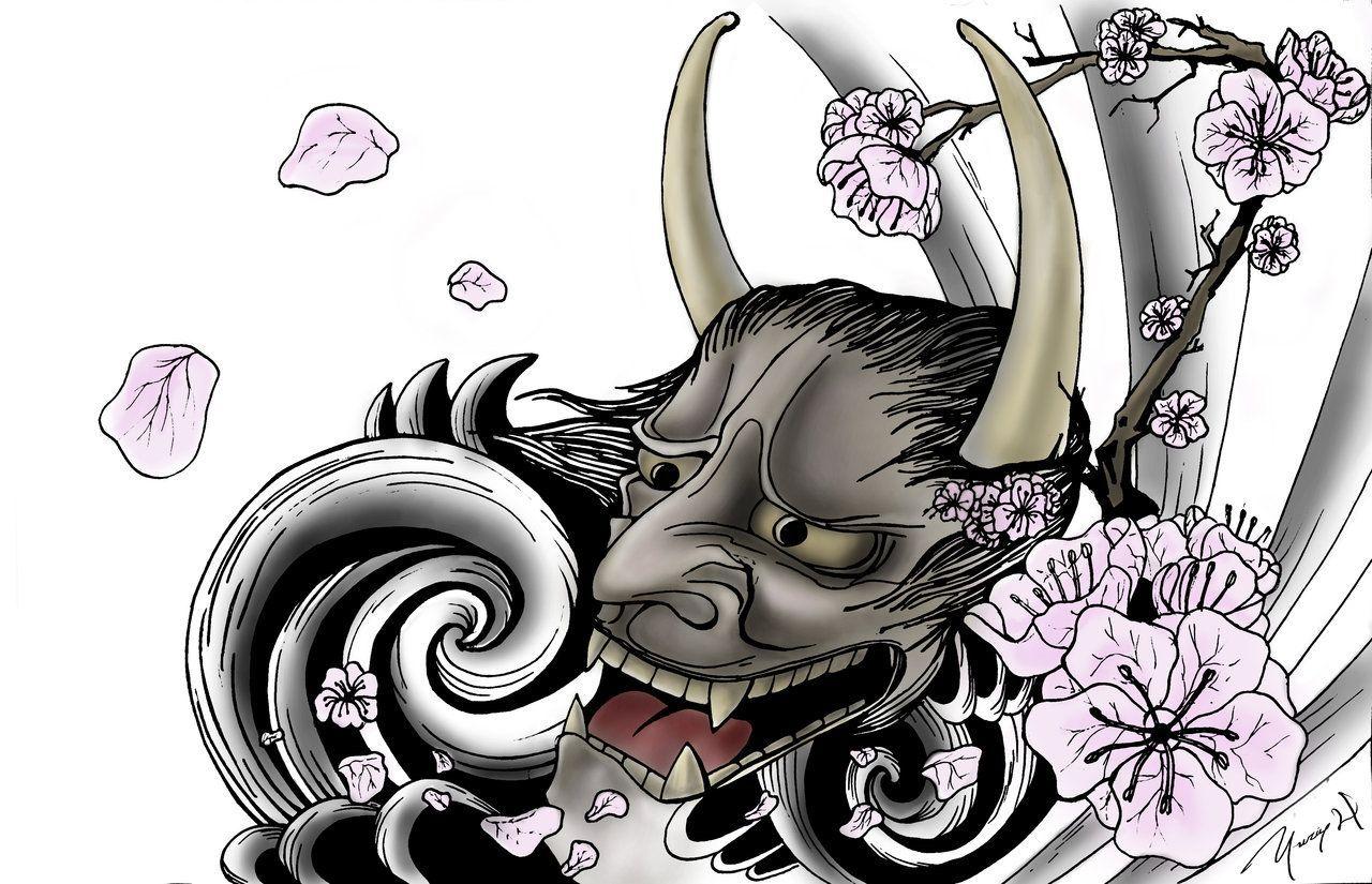 Japanese Demon Drawings