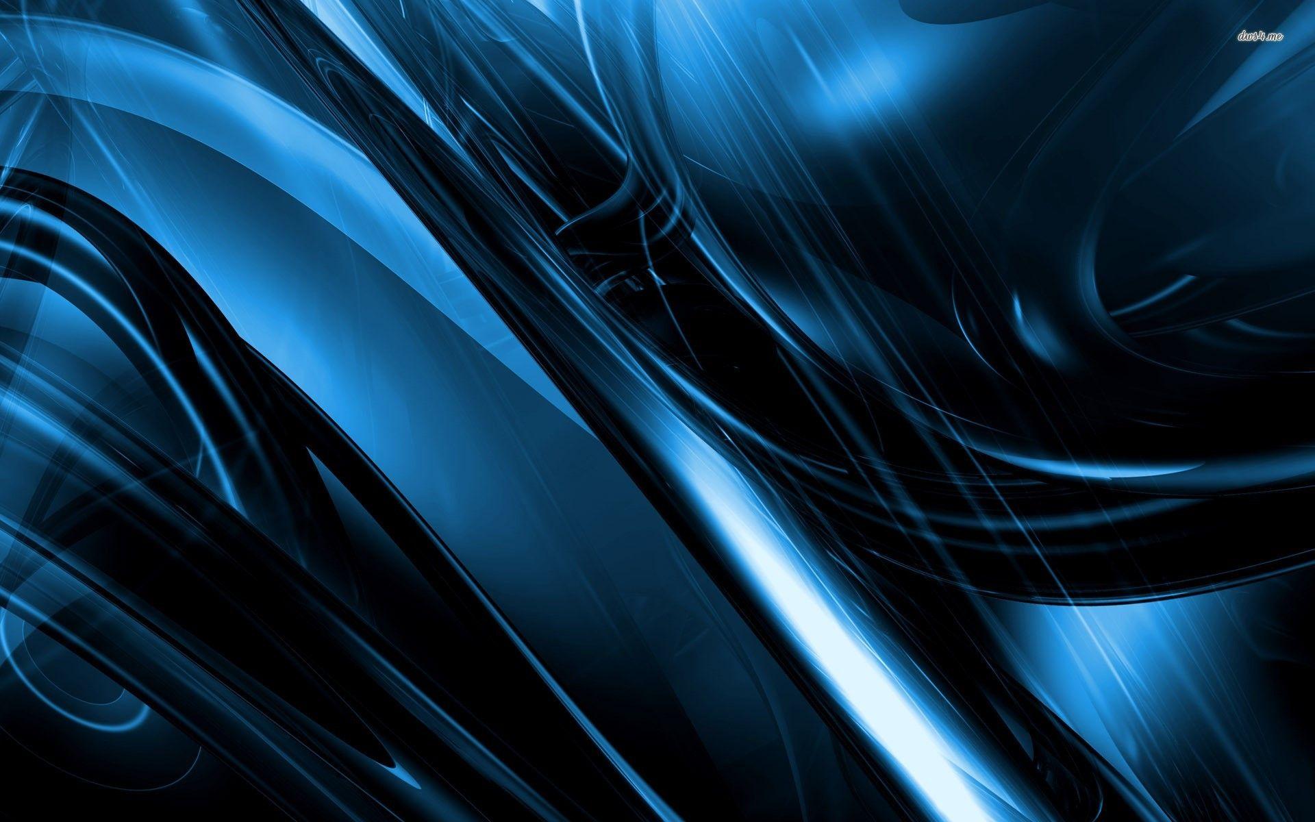 Blue Metal Wallpaper