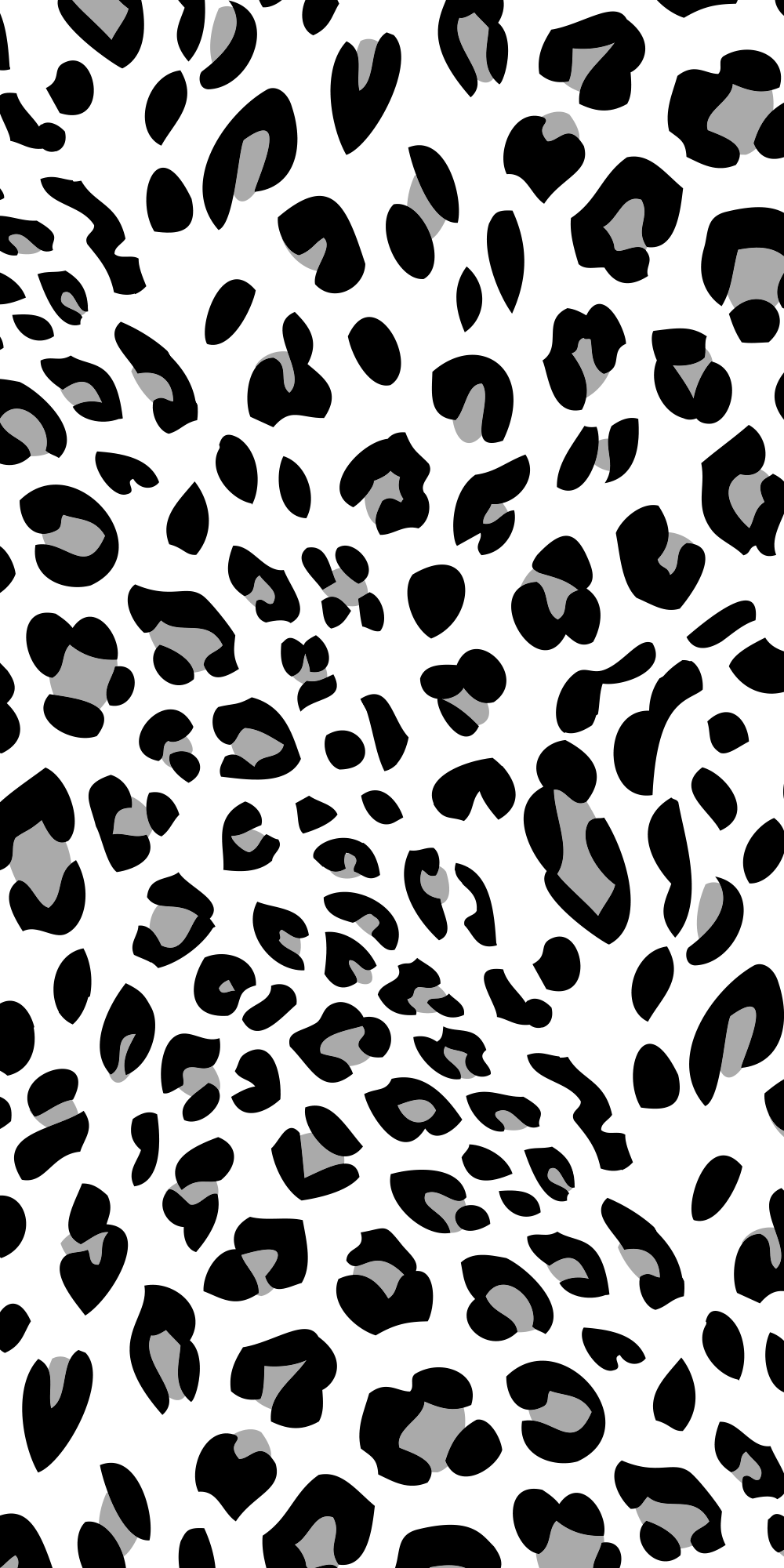 black and white cheetah print wallpaper