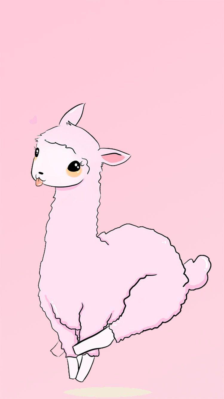 Cute Llama Background