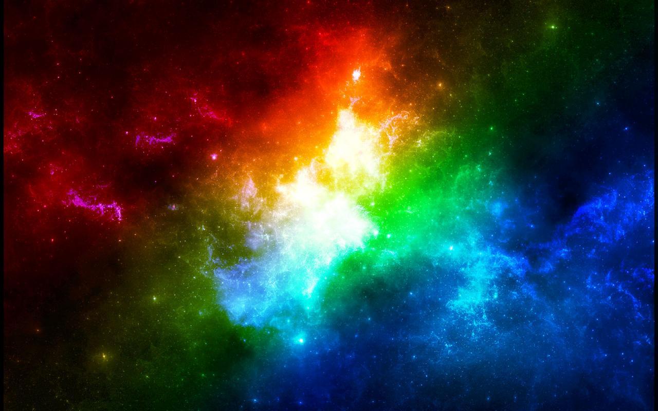 Rainbow Galaxy Wallpapers - Top Free Rainbow Galaxy Backgrounds -  WallpaperAccess