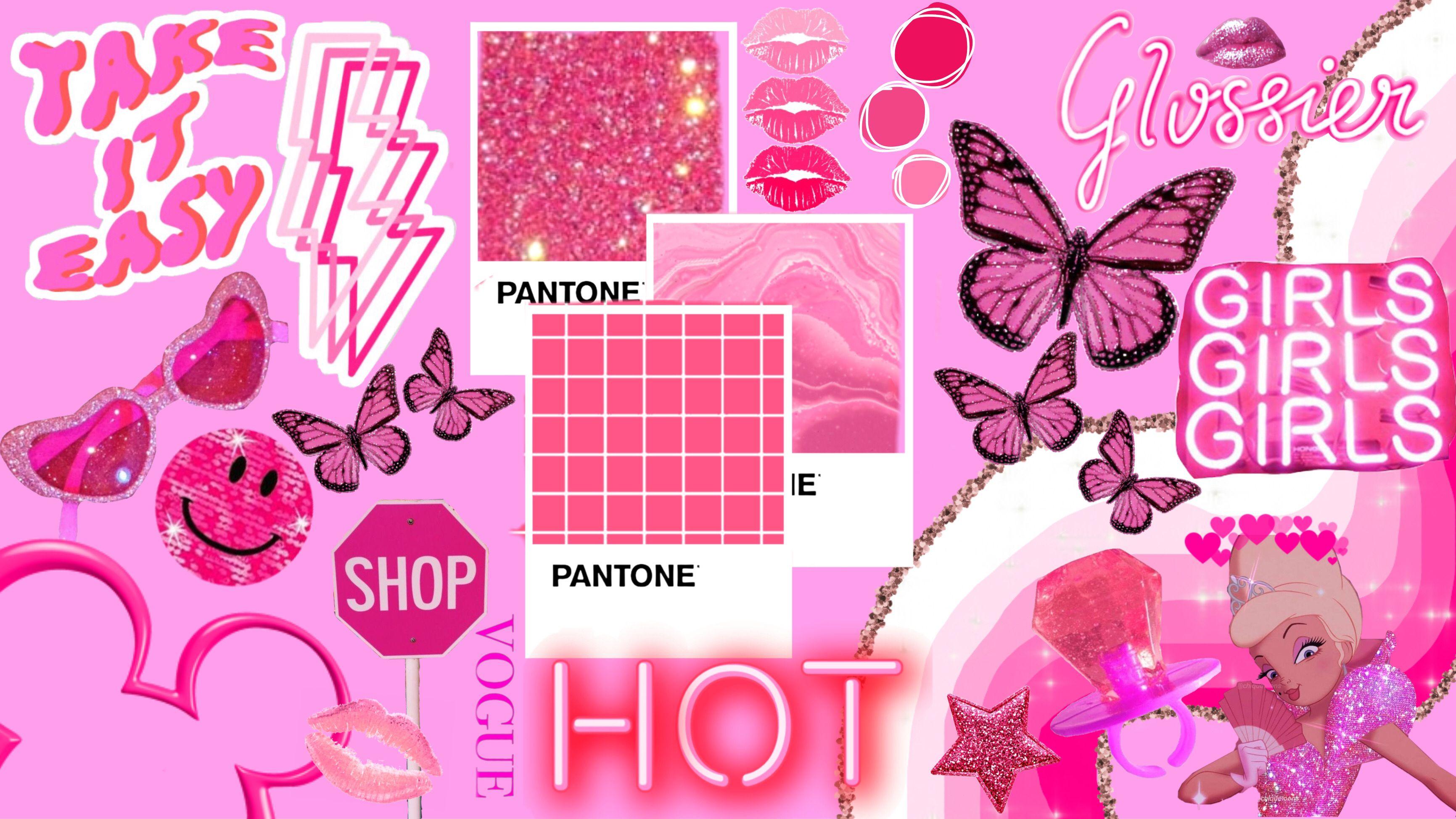 97 Wallpaper Pink Aesthetic Laptop - MyWeb