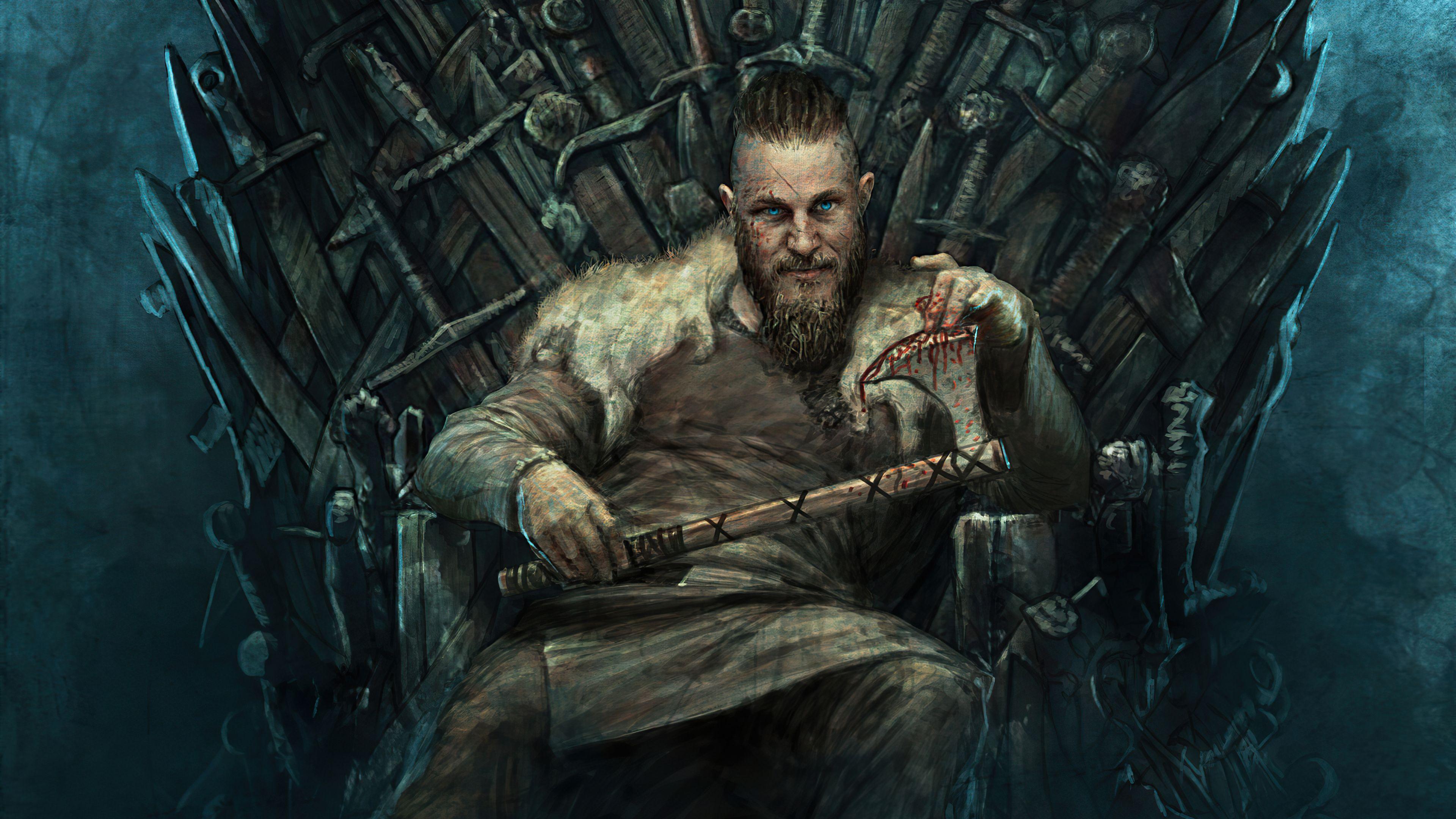 King Ragnar Wallpapers - Top Free King Ragnar Backgrounds - WallpaperAccess