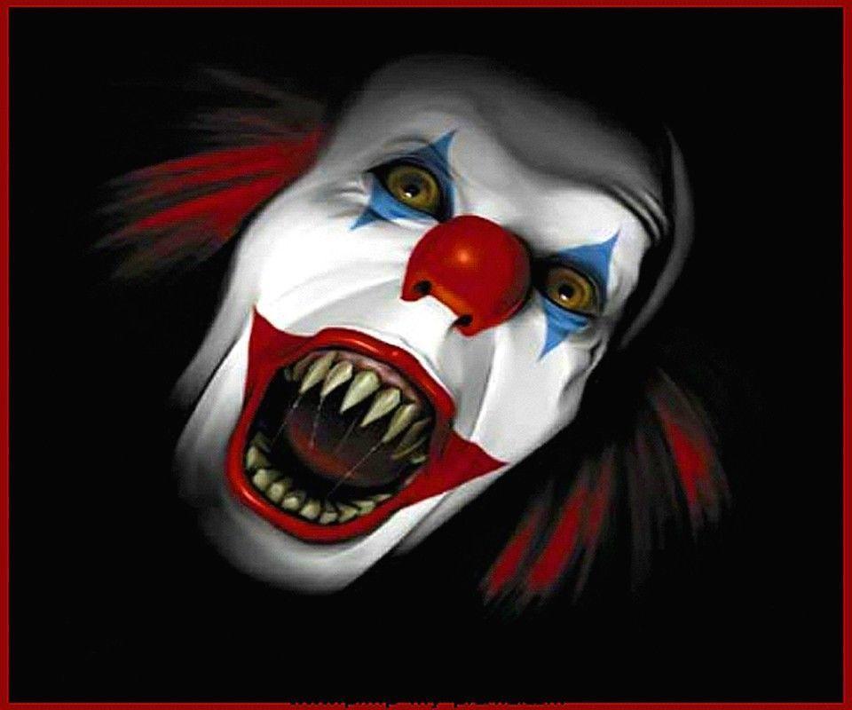 Scary Clown Pop Up Gif