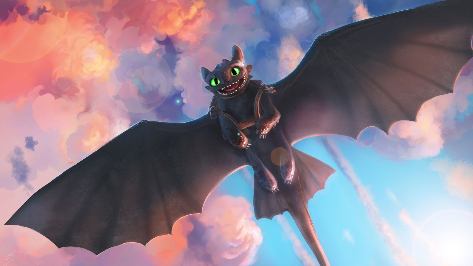 Toothless How To Train Your Dragon Wallpaper