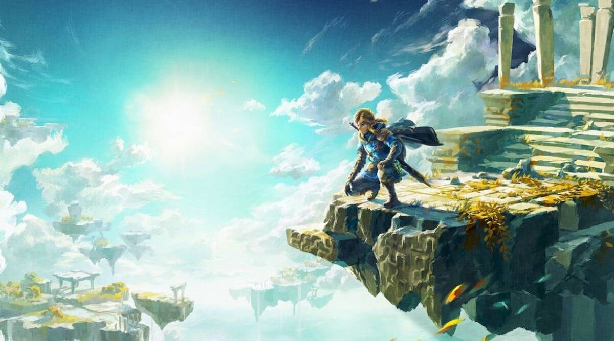 Link Zelda Tears of the Kingdom 4K Wallpaper iPhone HD Phone 6201k