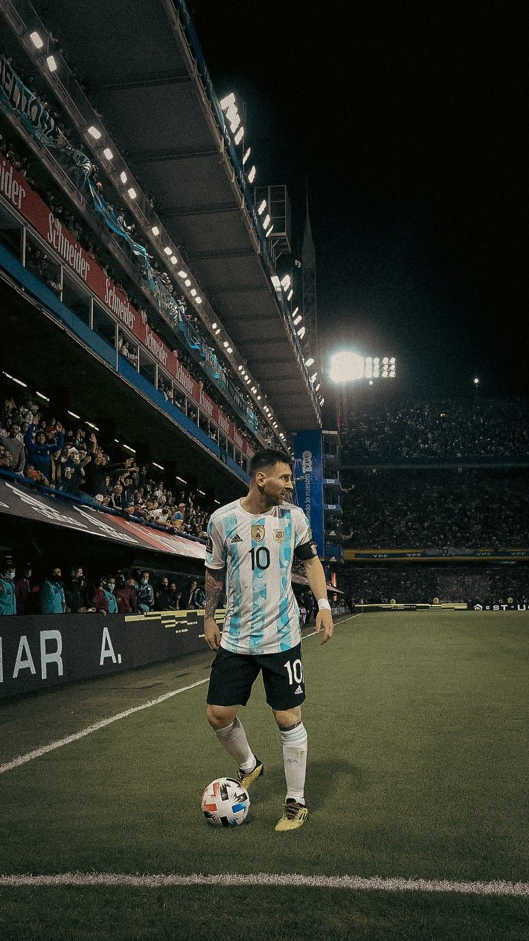 Download wallpapers 4k Lionel Messi 2022 Argentina national football  team Leo Messi blue neon lights football stars soccer Messi Argentine  National Team Lionel Messi 4K for desktop free Pictures for desktop free