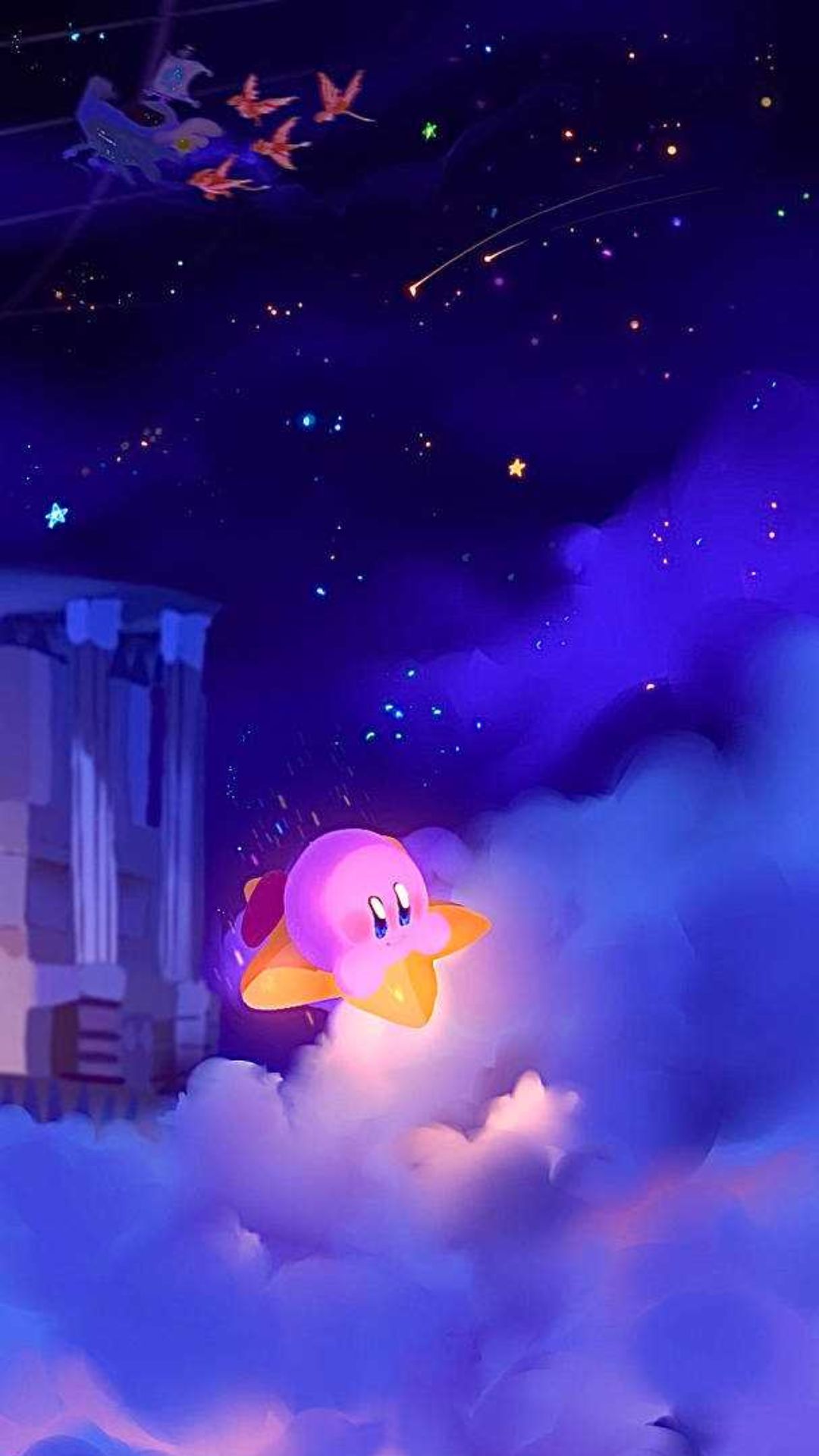 Kirby kirby drawn Purple Kirby HD phone wallpaper  Pxfuel