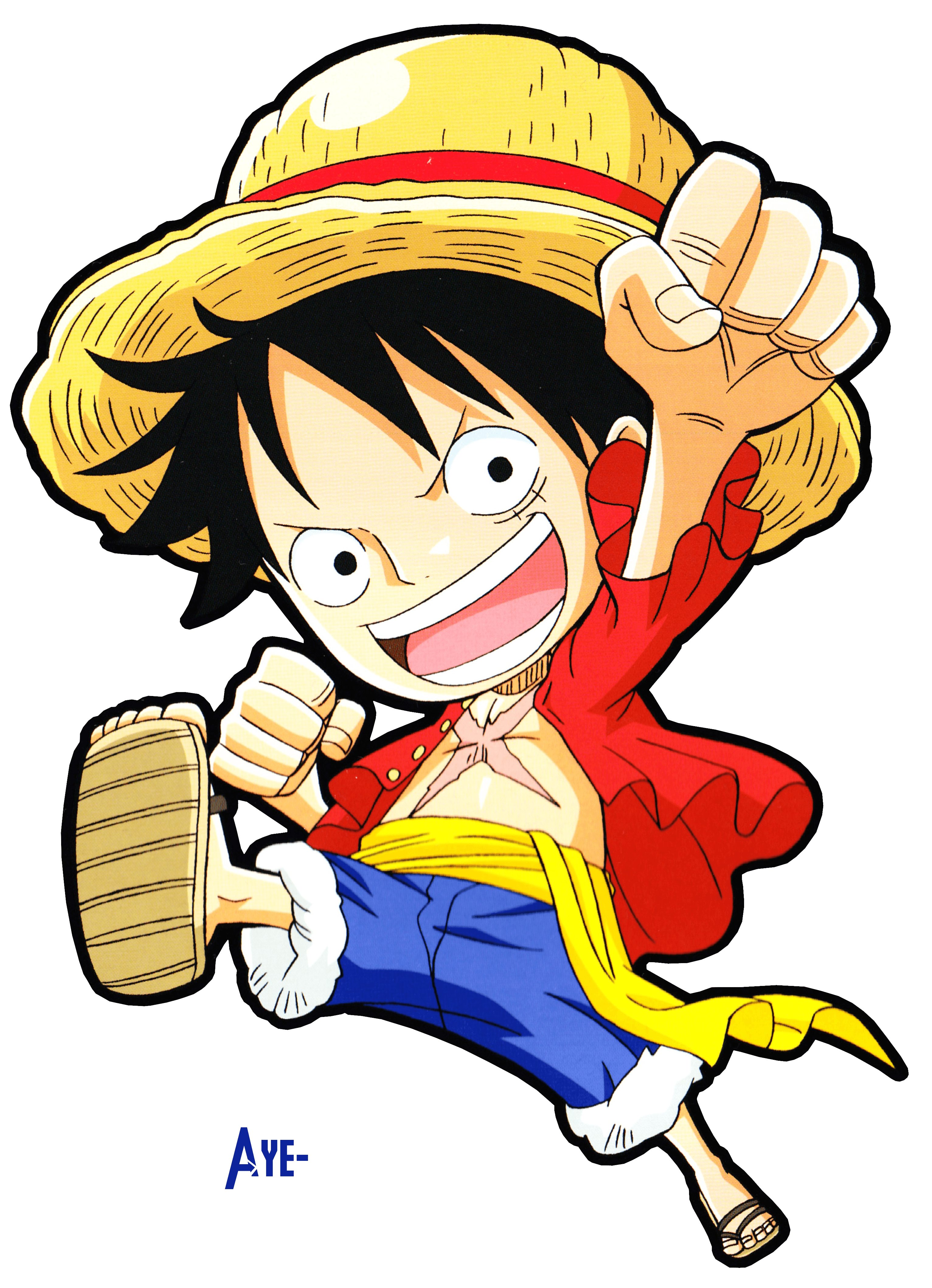 Những bức ảnh hình nền luffy chibi cực kỳ đáng yêu và dễ thương