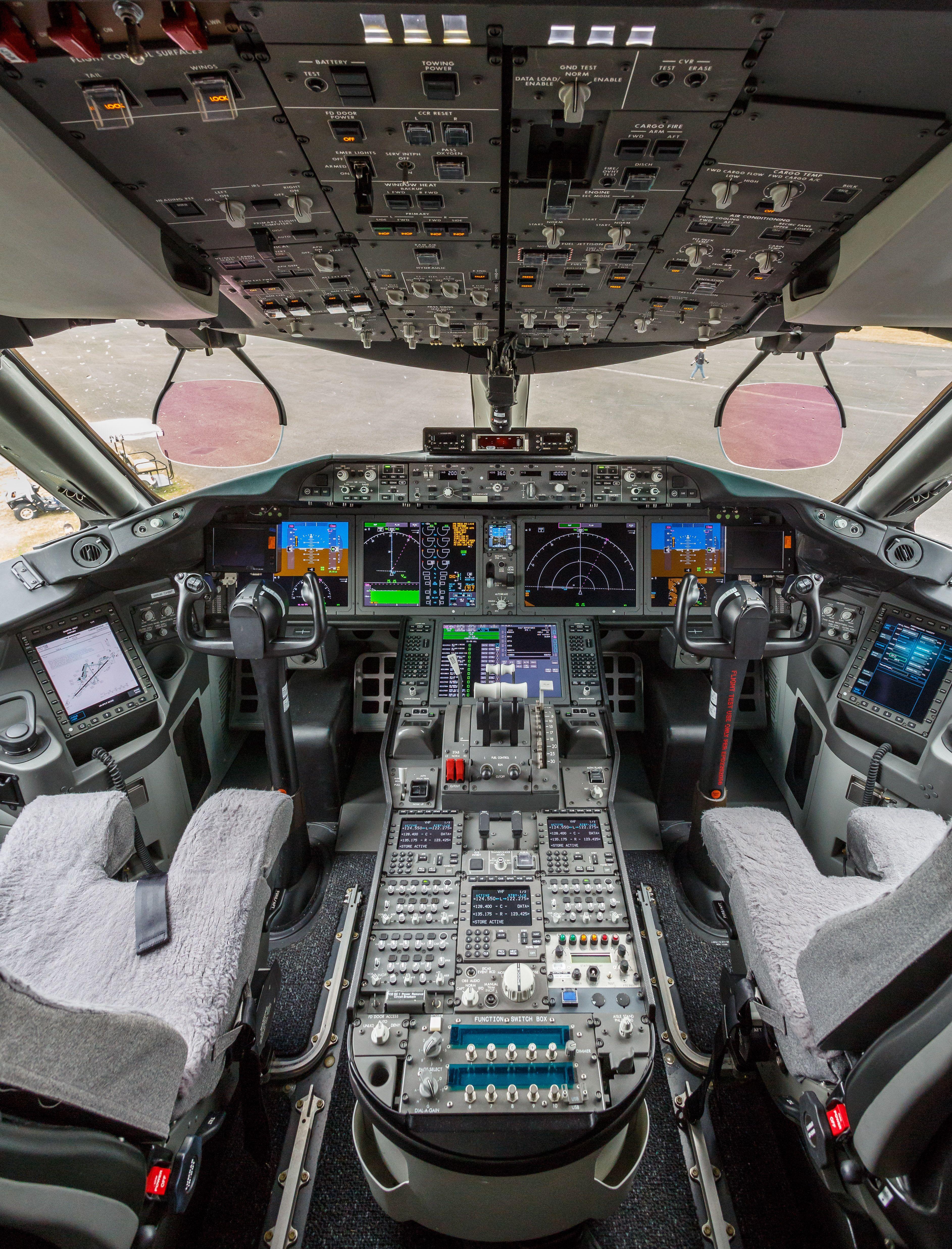 Boeing 787 Cockpit Wallpaper