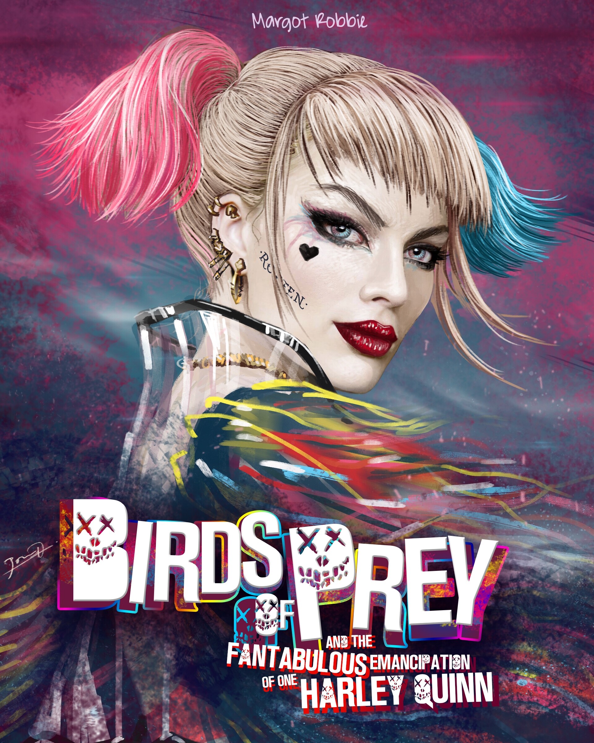 Birds Of Prey Harley Quinn Background