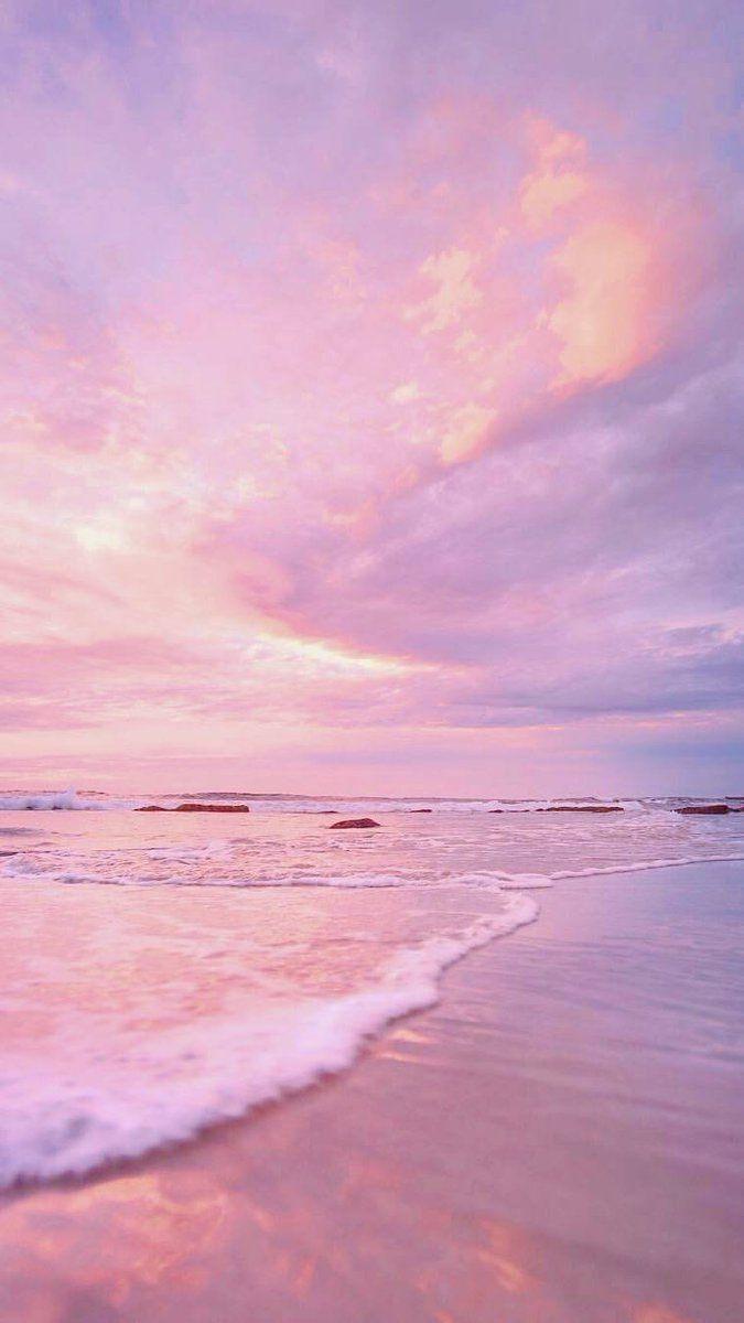 Pink Sea Aesthetic Wallpapers Wallpaper Cave