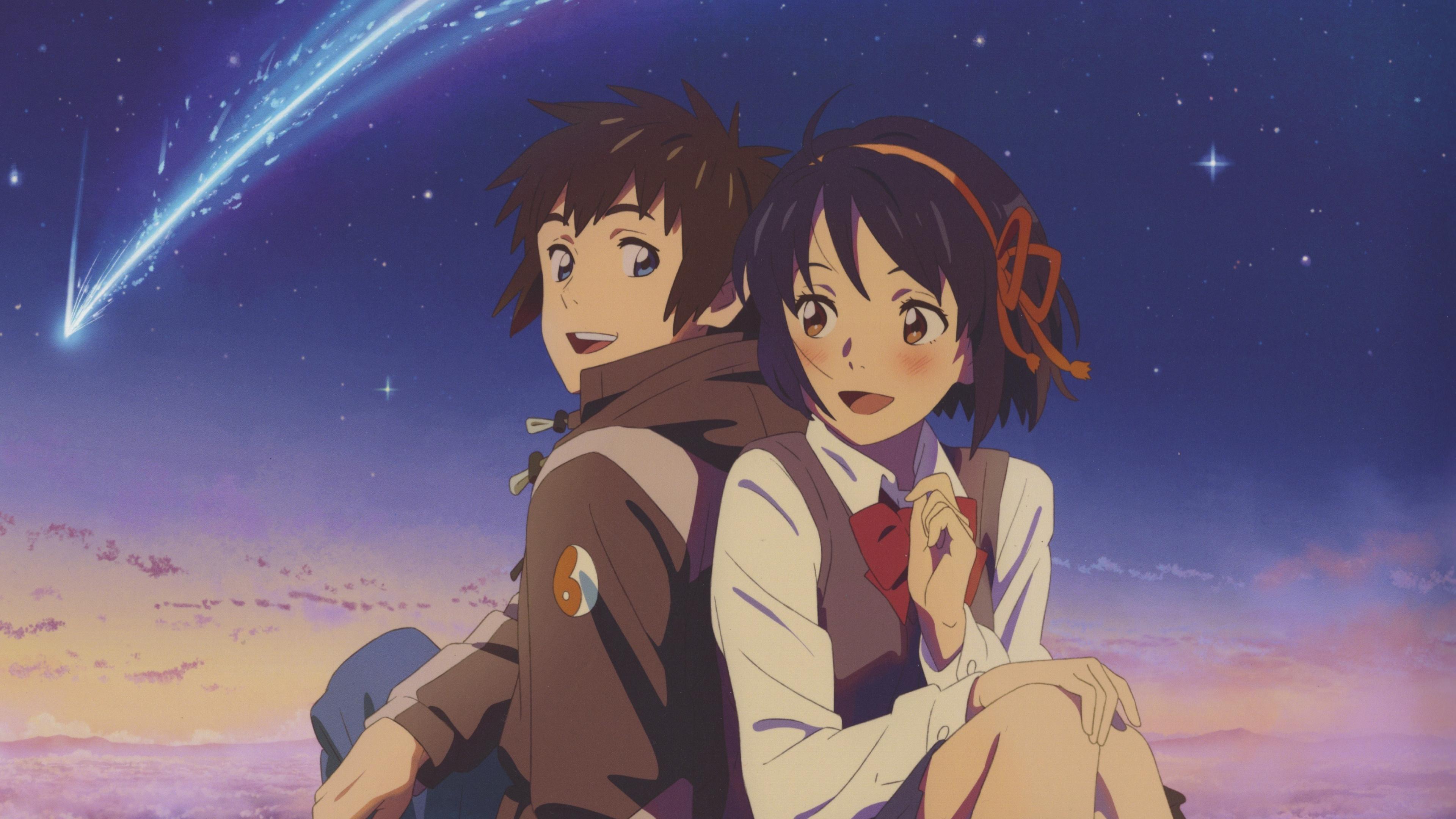 Anime Your Name Mitsuha Miyamizu Taki Tachibana 4k Wa - vrogue.co