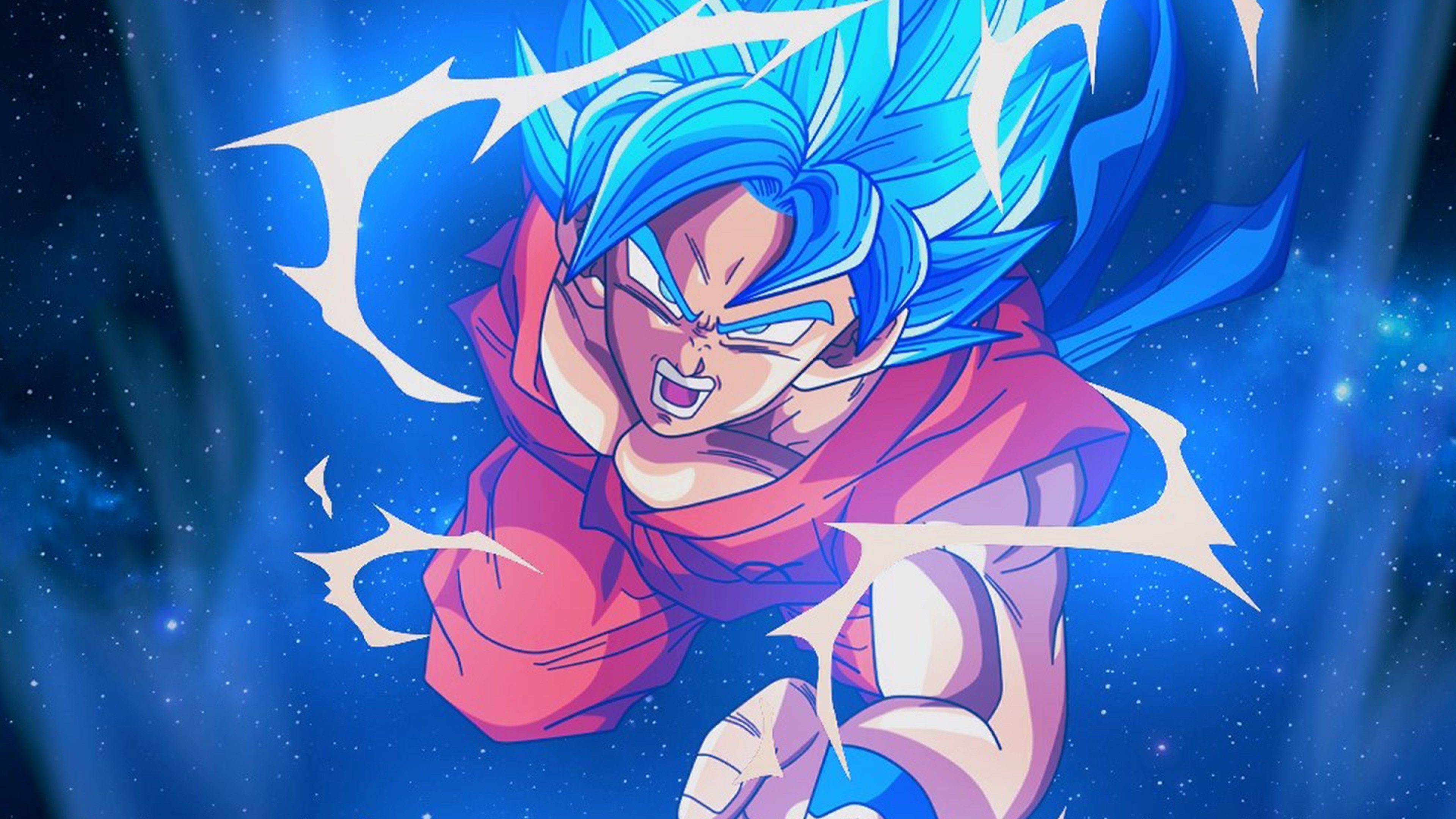 Goku Wallpaper 4K Fusion attack Dragon Ball Z 1920