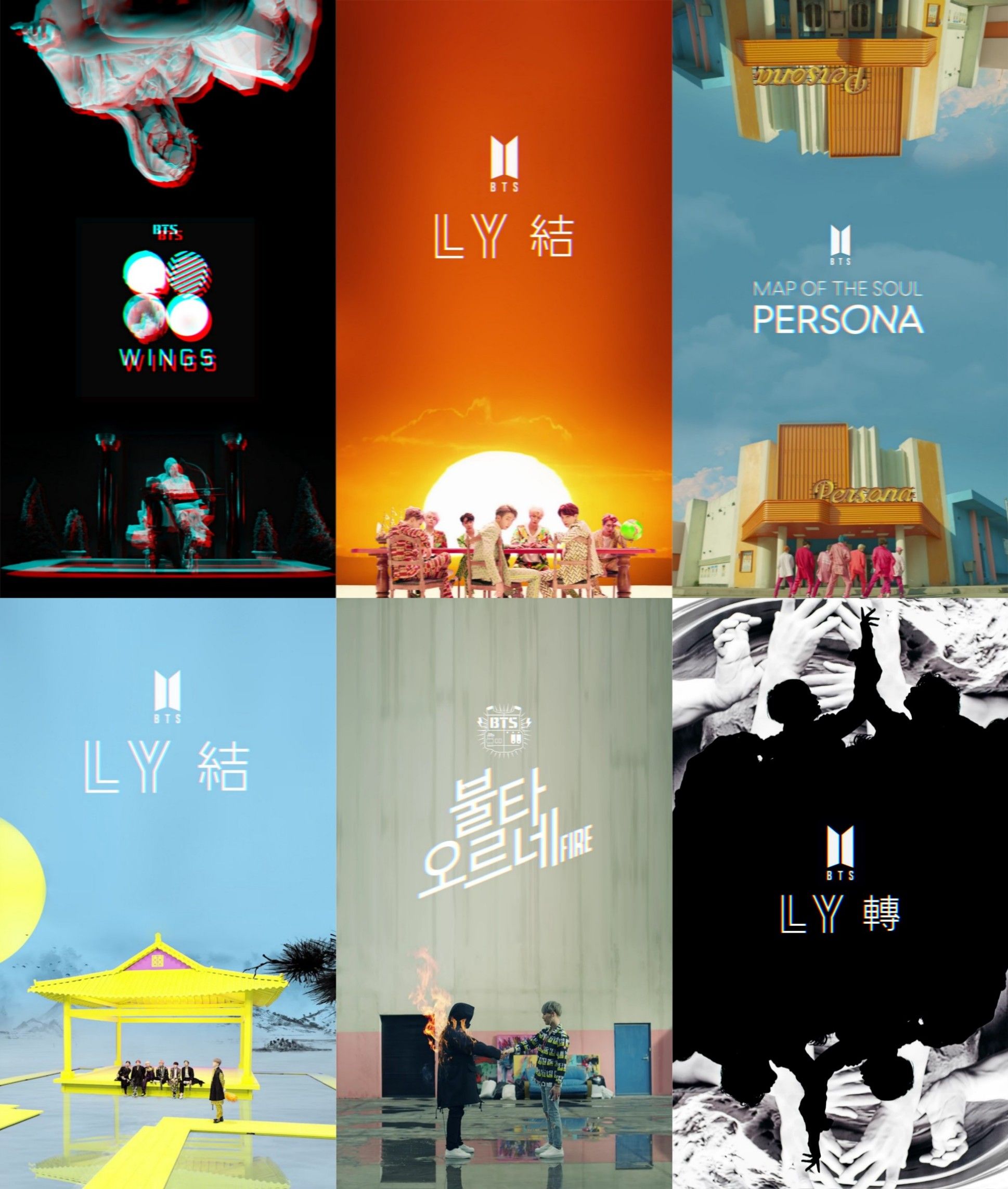 BTS Album Cover Art