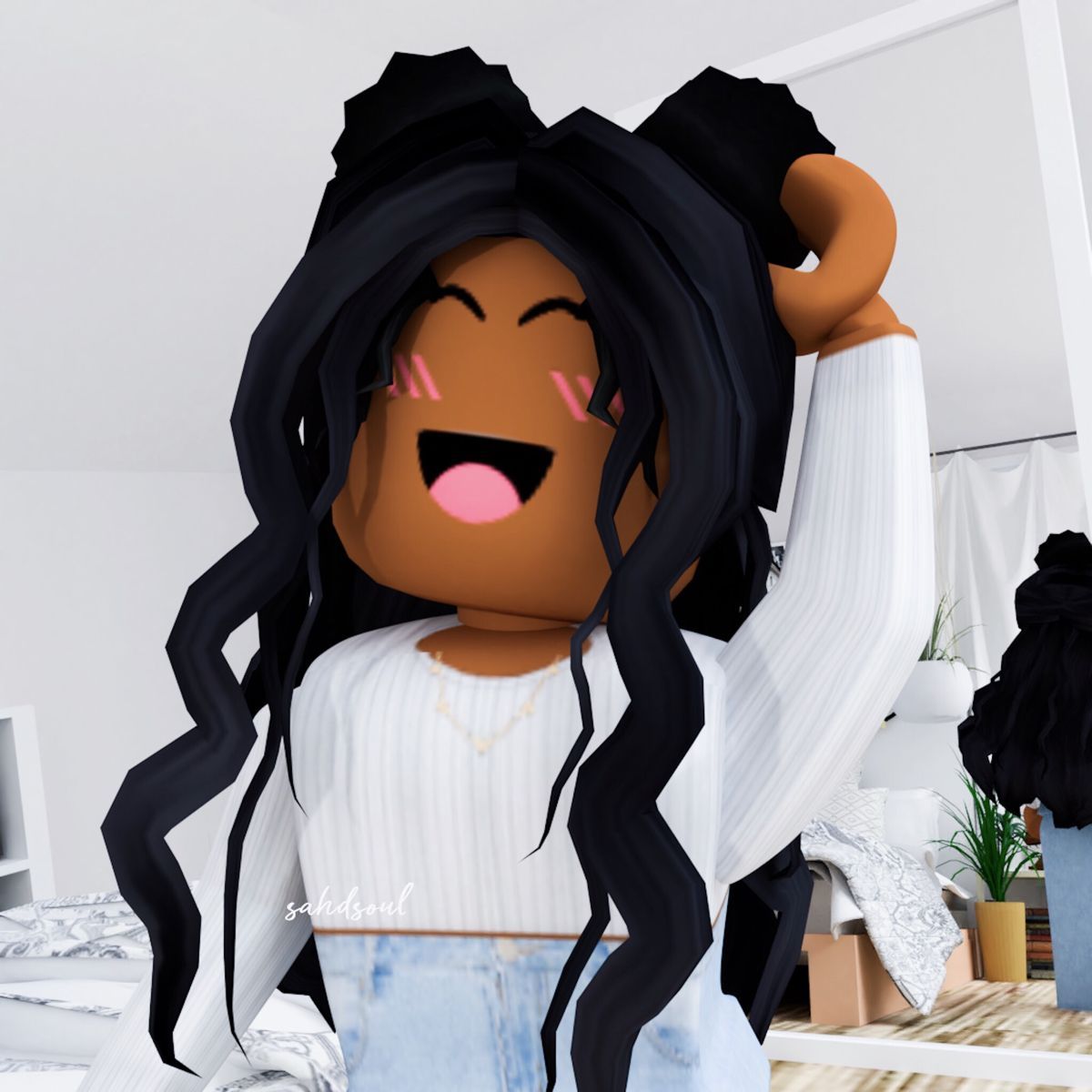 Cute Roblox Wallpapers For Black Girls Aesthetic Girly Pictures | My ...