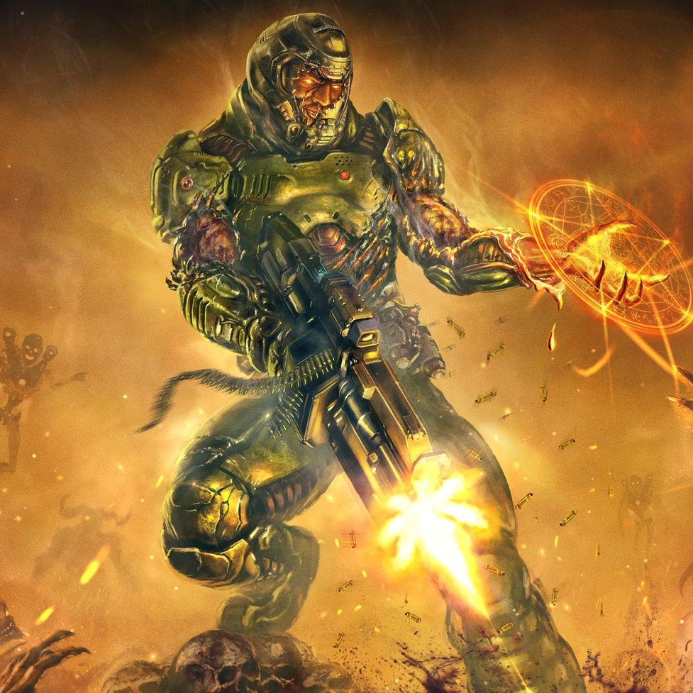 Awesome Doom Slayer Wallpaper