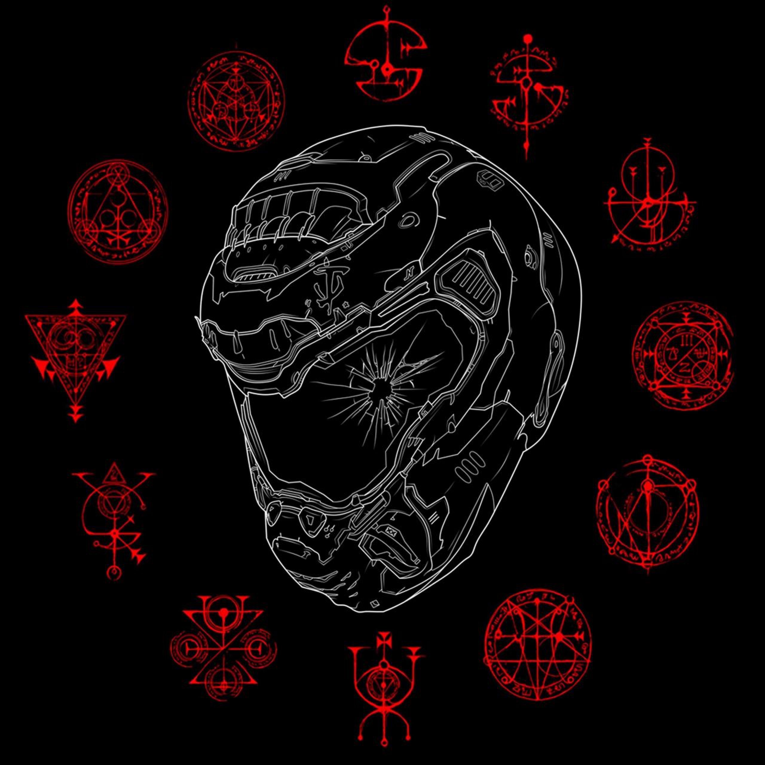 Doom Slayer Symbol Tattoo