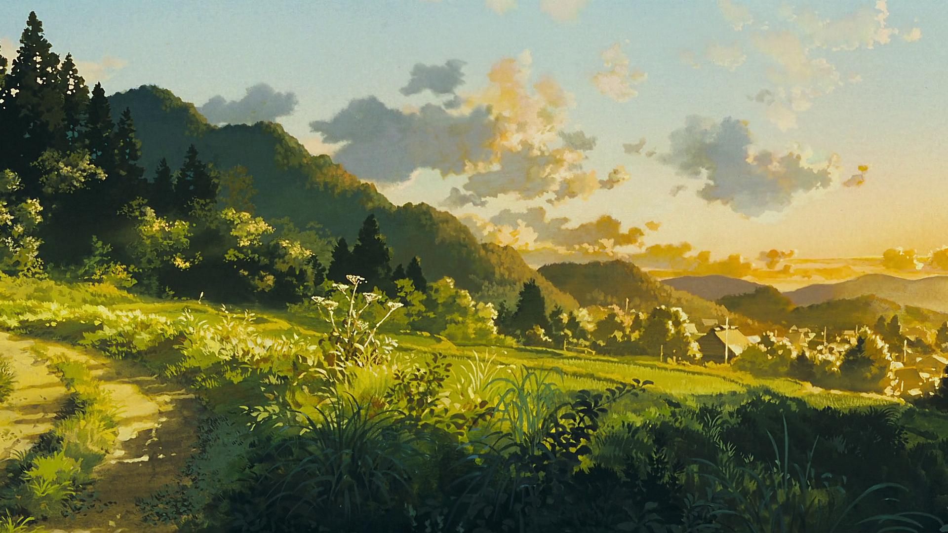 Studio Ghibli Dual Monitor Wallpaper