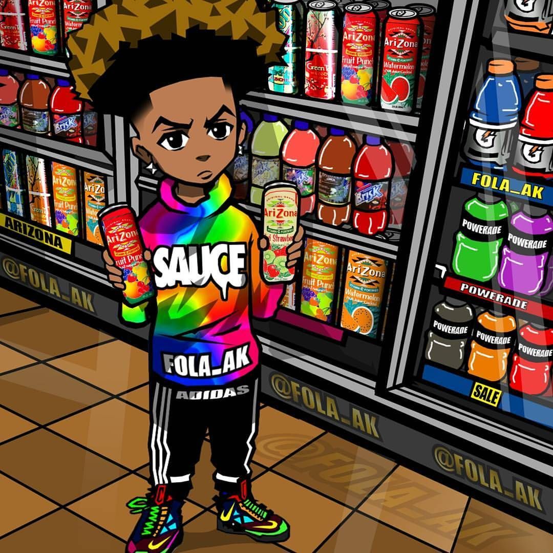 Boondocks Pfp Boondocks Dope Pfp Anime Characters Wearing Supreme | My ...