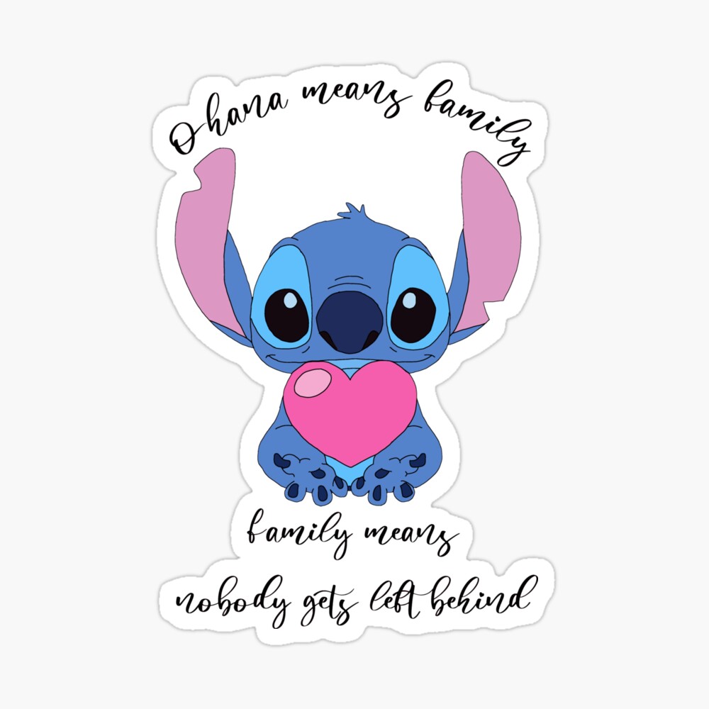 Ohana Means Family Wallpaper