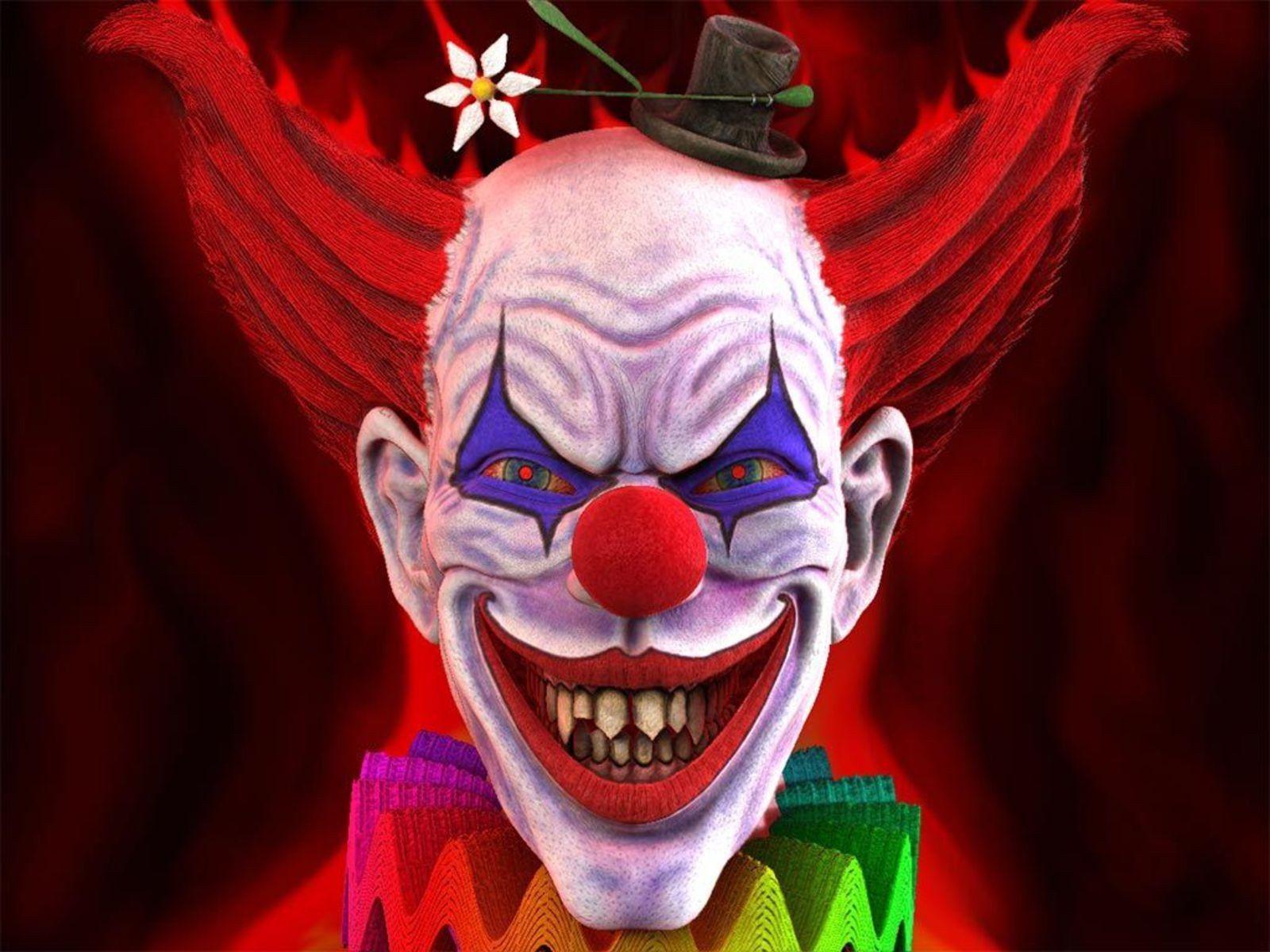 Scary Clown Wallpaper The Desktop Wallpaper - Gambaran