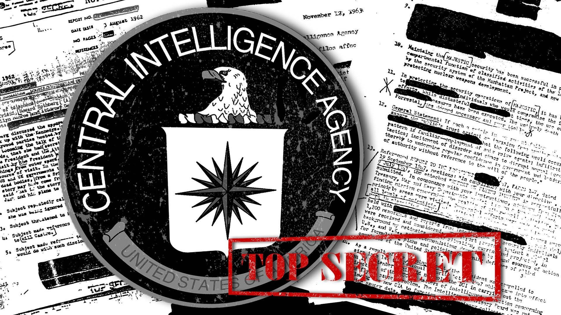 Cia Logo Top Secret Wallpaper