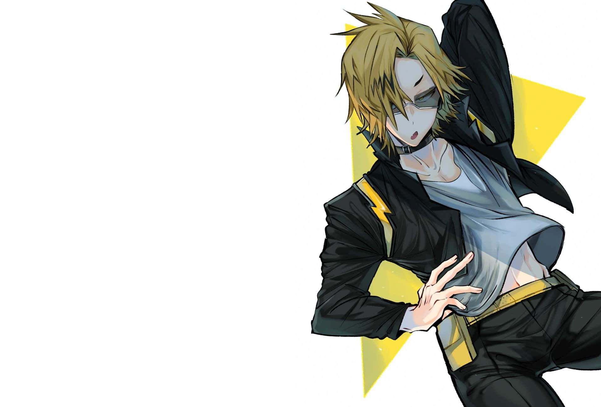 Denki Kaminari wallpaper by me Hope you enjoy it   rBokuNoHeroAcademia