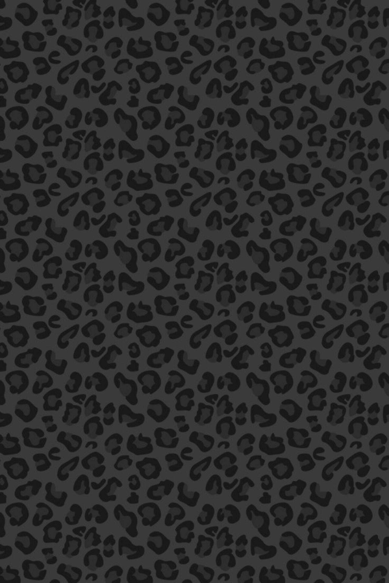 black and white cheetah print wallpaper