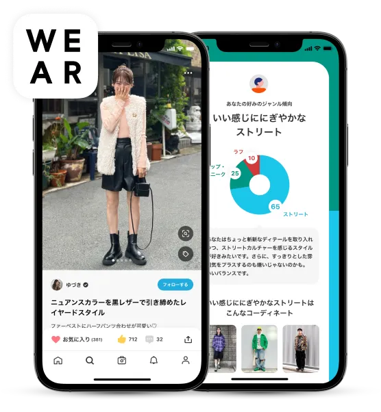 WEARアプリ