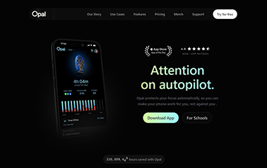 opal-app website example