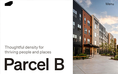 parcel-b website example