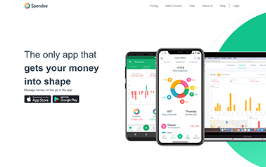 spendee website example
