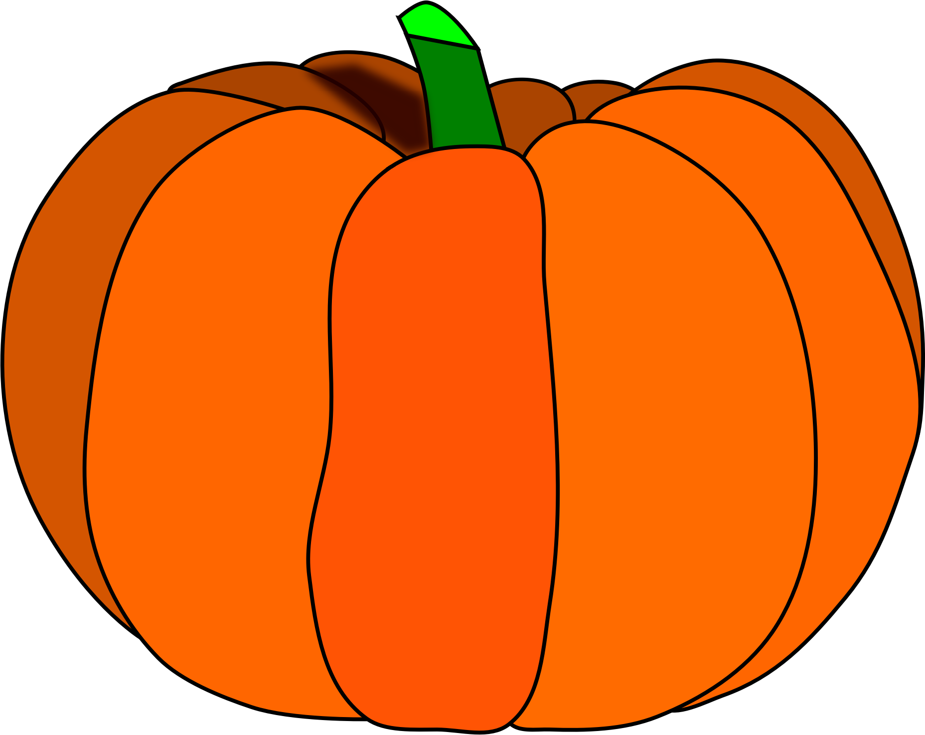 Pumpkin sign