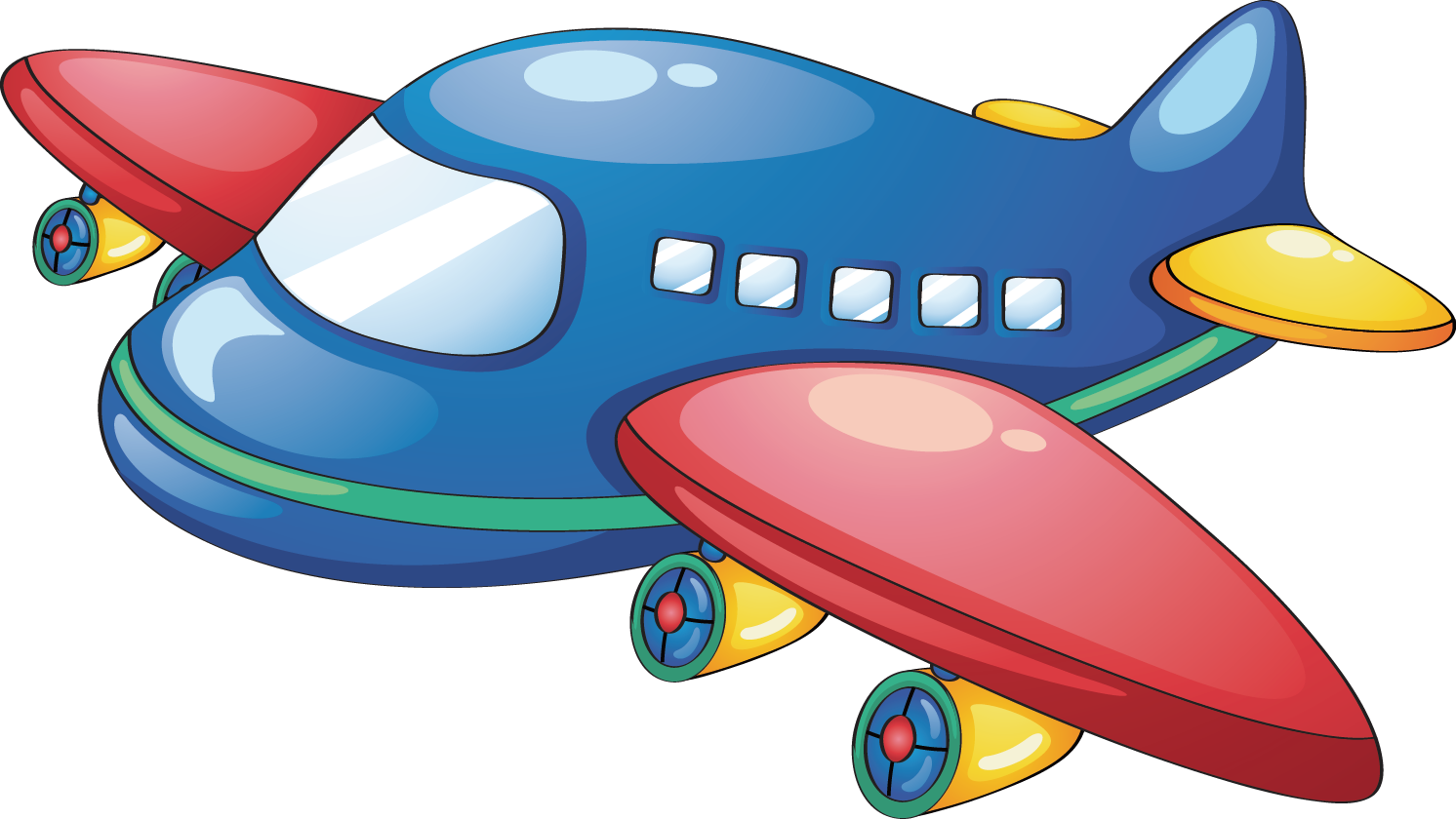 Airplane Vector Png Airplane Blue Clip Art Transparent Cartoon Images