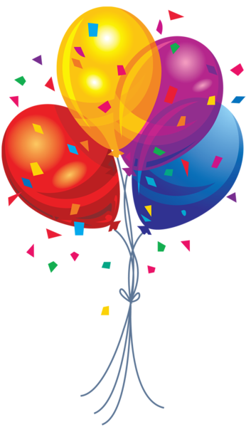 4 clipart balloon