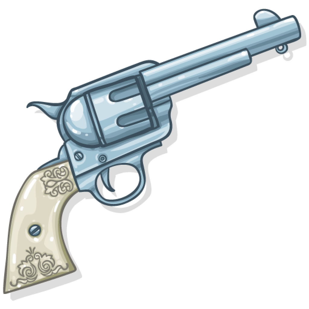 Guns six shooter