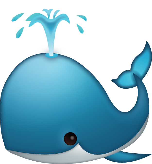 Whale transparent background