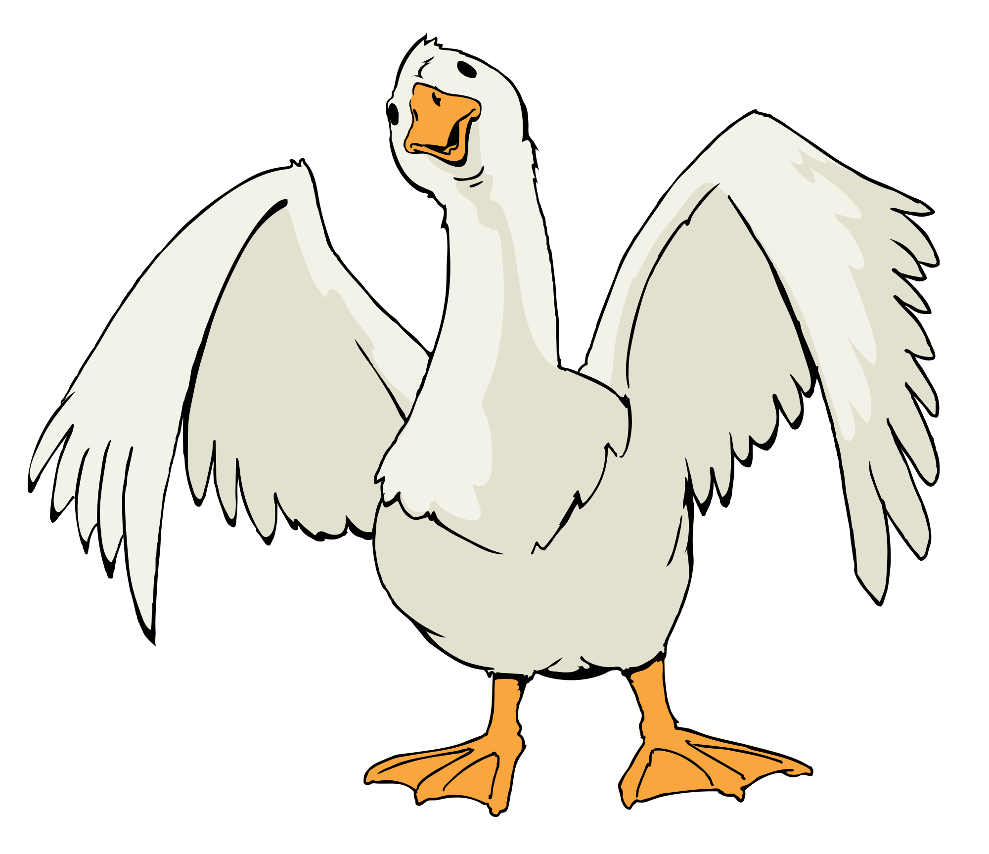 goose clipart marsh