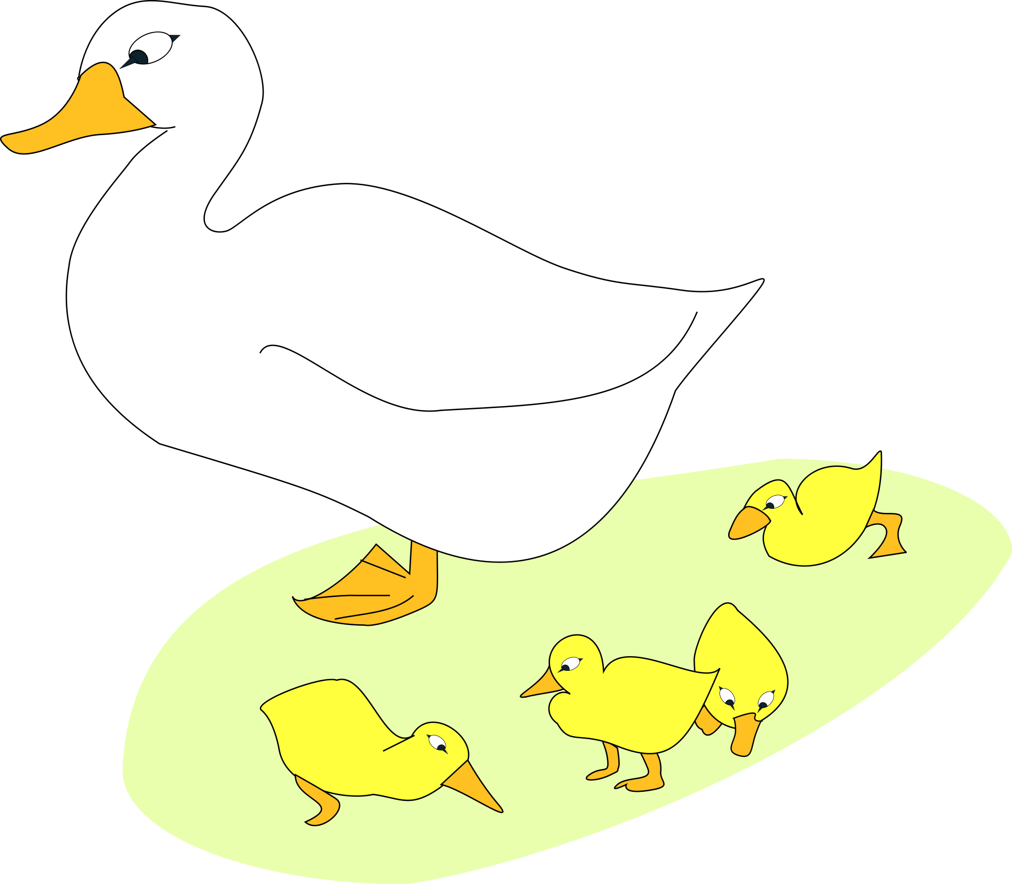 goose clipart duckling