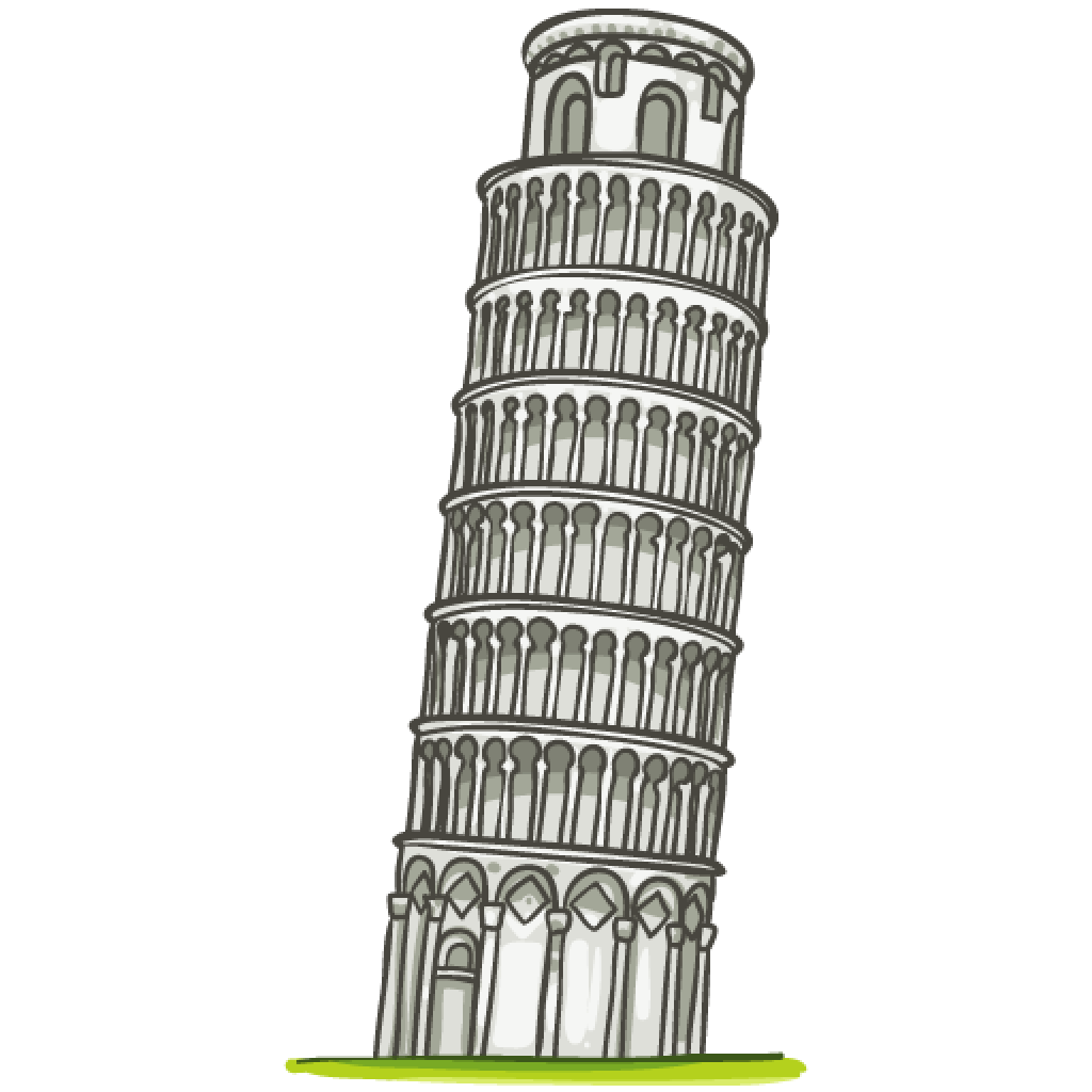 Arriba 102+ Foto La Torre De Pisa Dibujo Alta Definición Completa, 2k, 4k