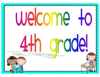 4 clipart fourth grade