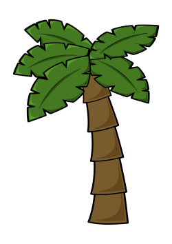 Free Simple Cartoon Palm Tree Clipart Clipart PNG and Vector Image ...