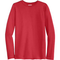 CreateEmbiid Christmas Men's 100% Polyester Long Sleeves Gildan 42400