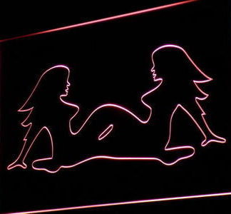 Girls neon sign LED