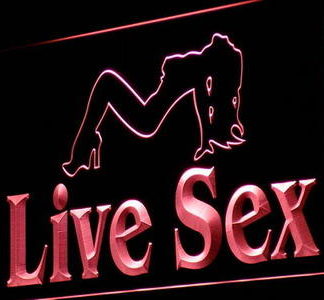 Live Sex neon sign LED